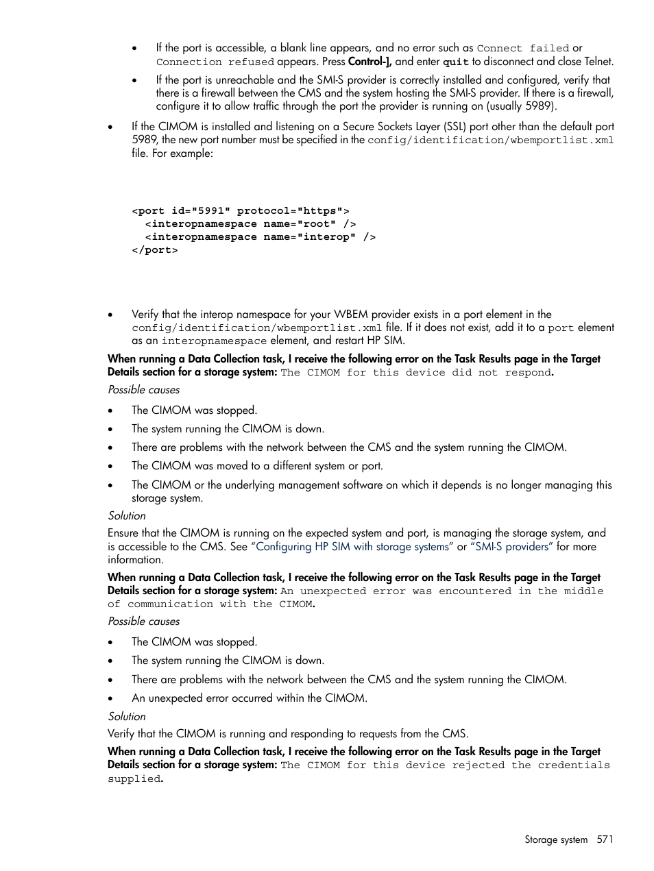 HP Systems Insight Manager User Manual | Page 571 / 679