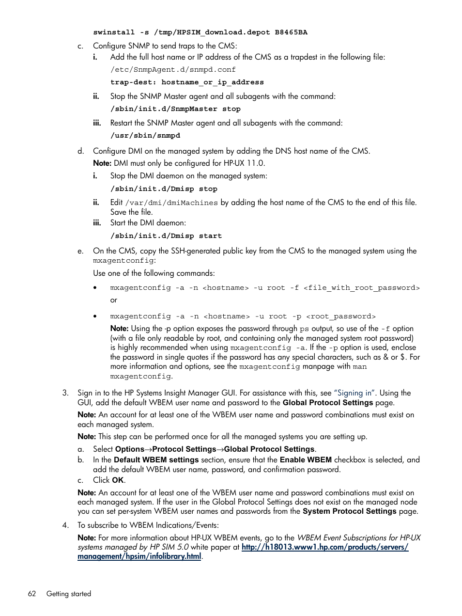 HP Systems Insight Manager User Manual | Page 62 / 679