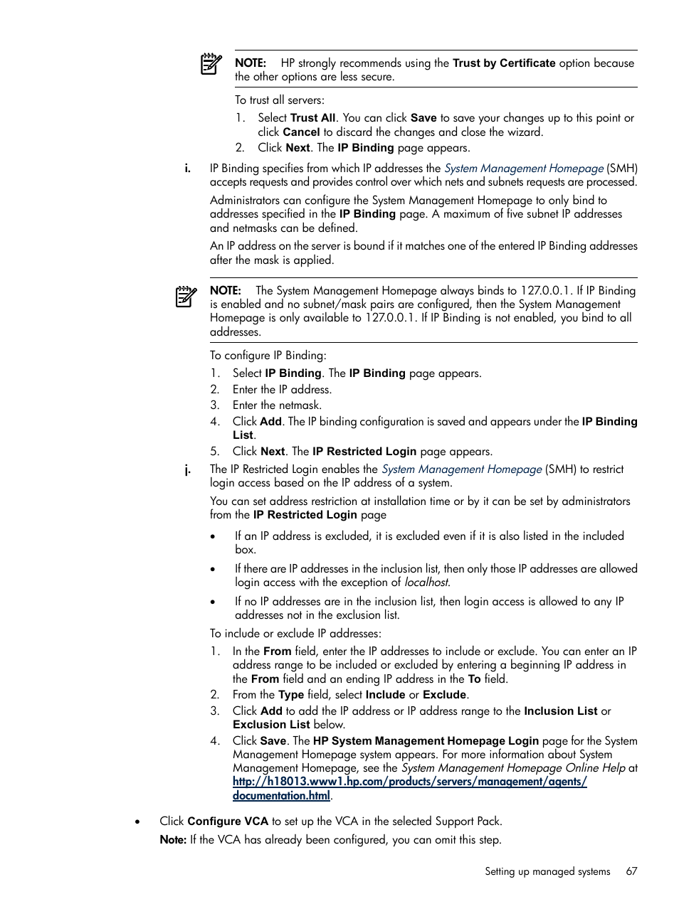 HP Systems Insight Manager User Manual | Page 67 / 679