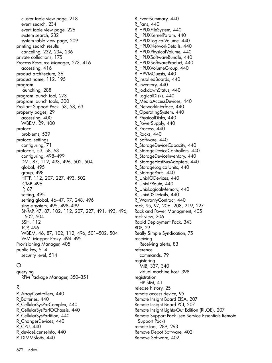 HP Systems Insight Manager User Manual | Page 672 / 679