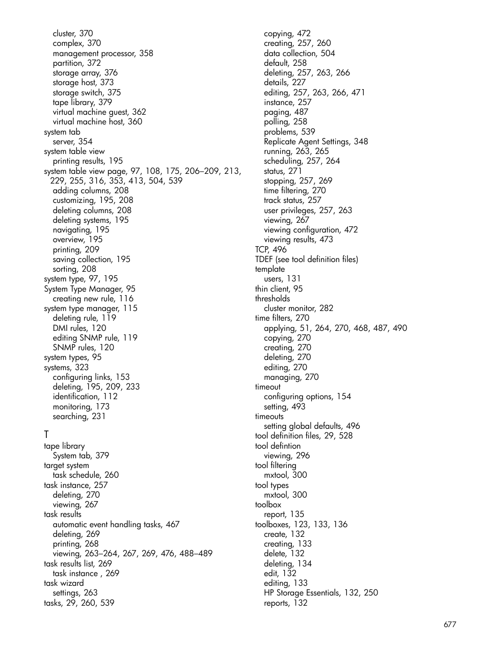 HP Systems Insight Manager User Manual | Page 677 / 679