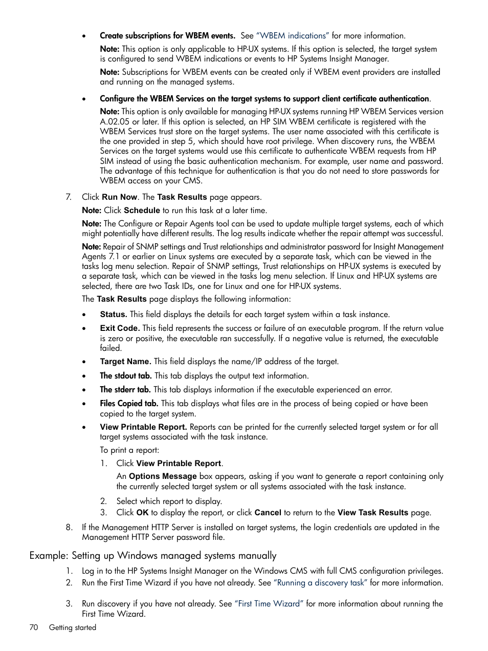 HP Systems Insight Manager User Manual | Page 70 / 679