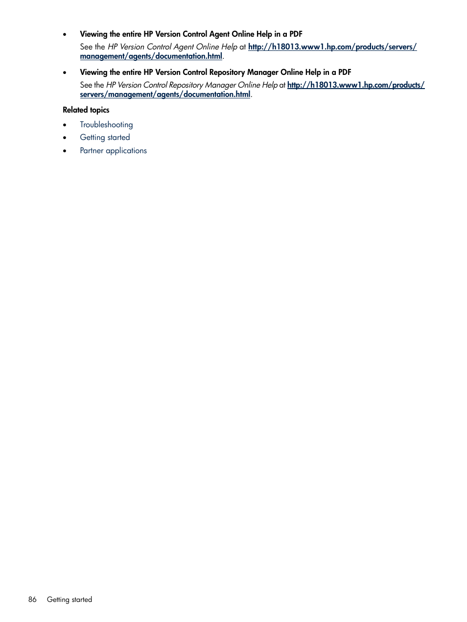 HP Systems Insight Manager User Manual | Page 86 / 679