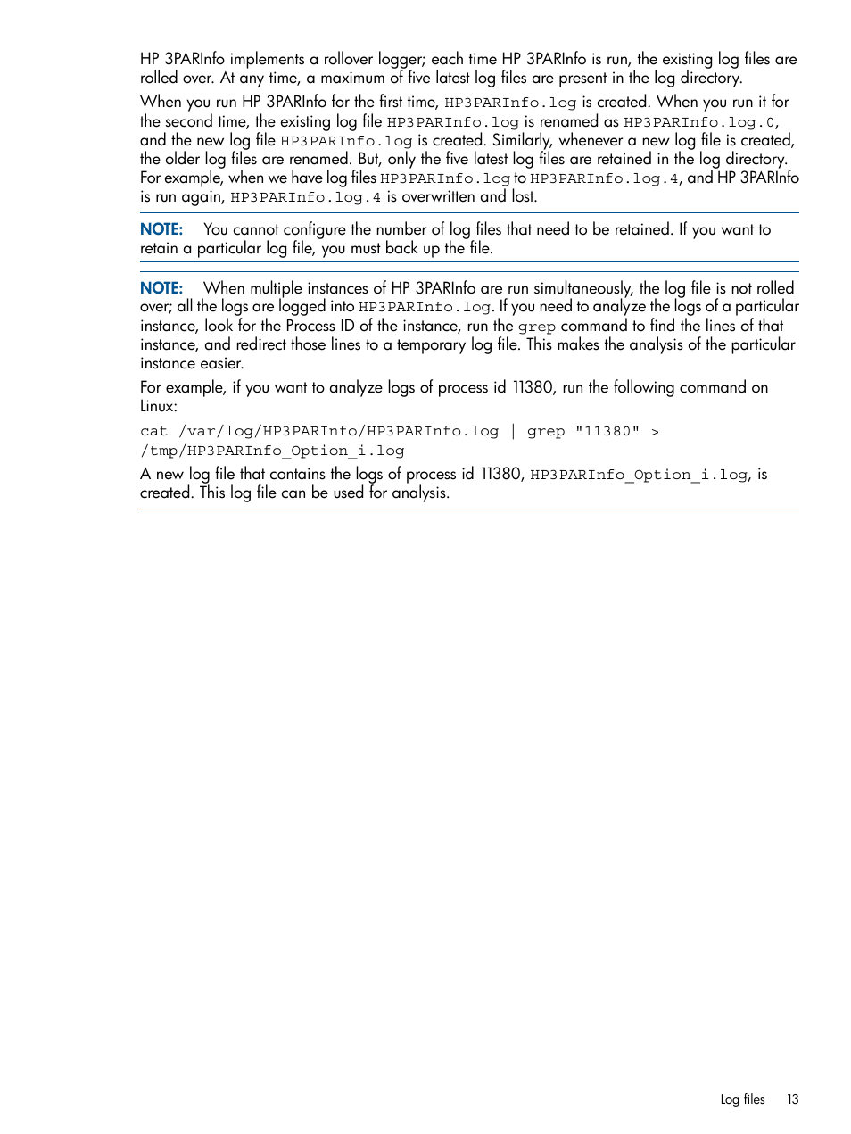 HP 3PAR System Reporter Software Licenses User Manual | Page 13 / 18