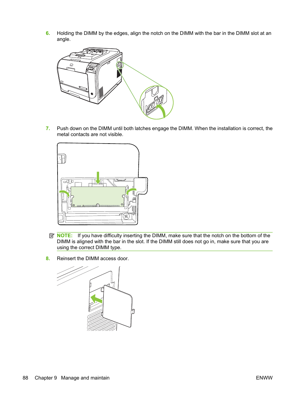 HP Color LaserJet CP2025 Printer series User Manual | Page 98 / 166