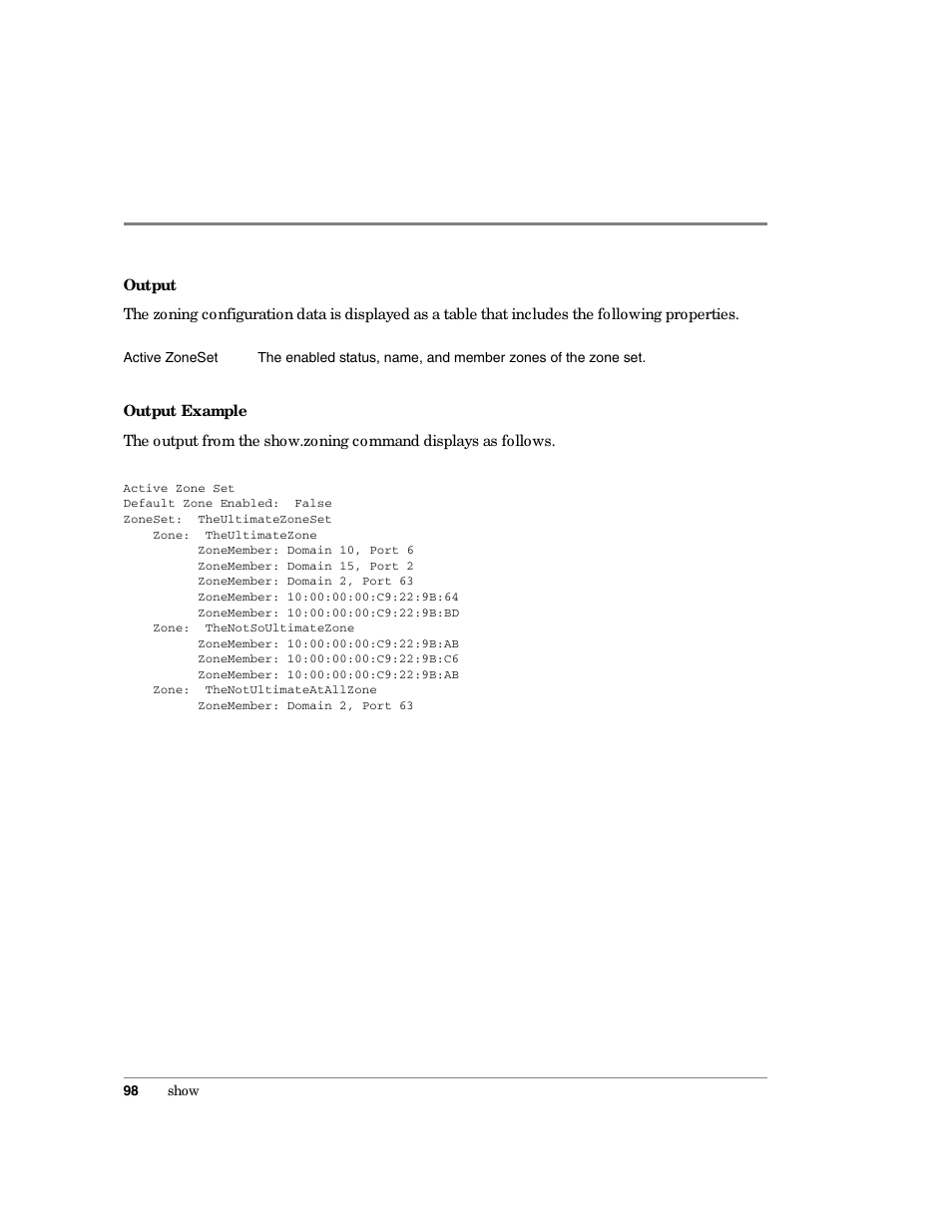 HP Surestore 64 Director Switch User Manual | Page 110 / 150