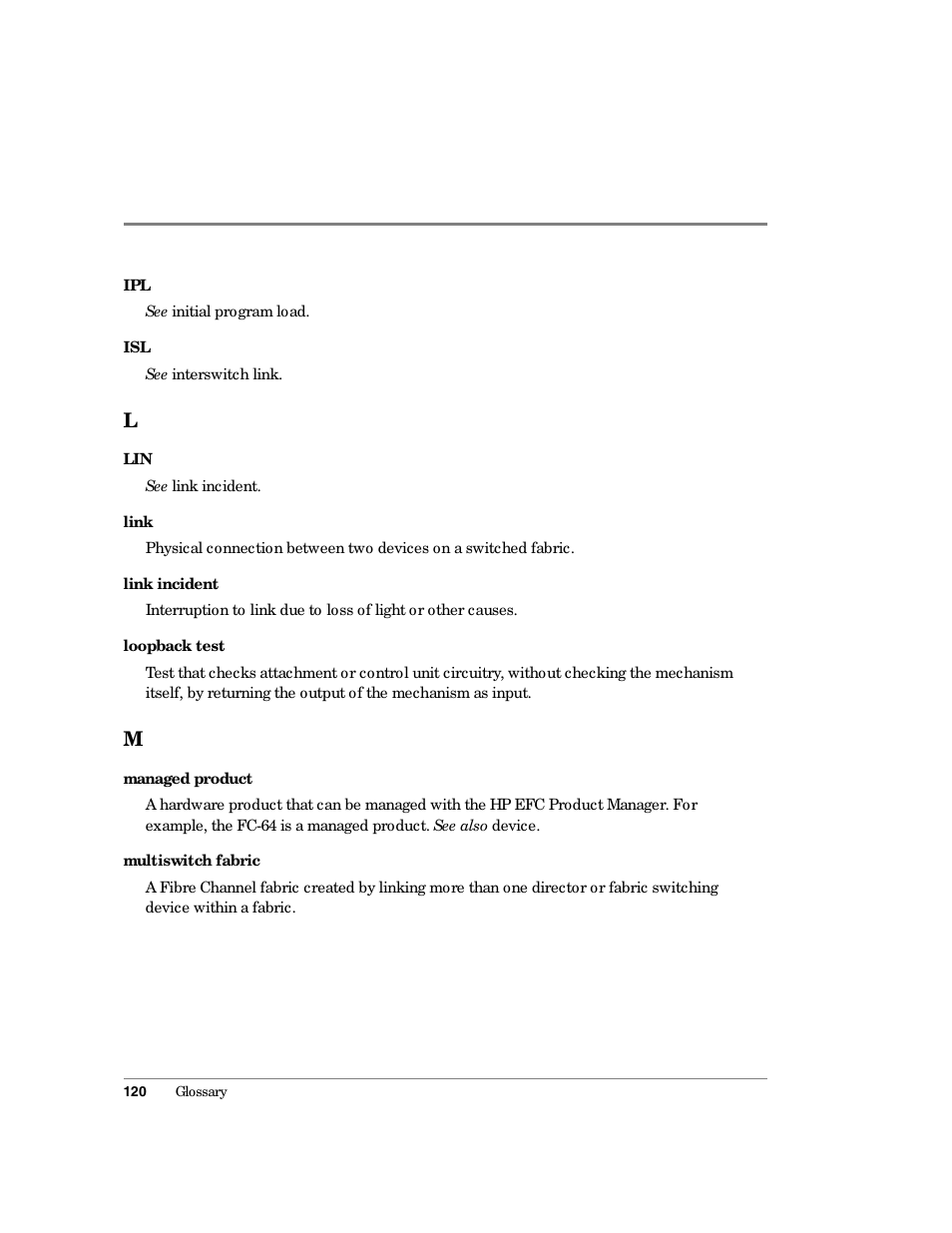 HP Surestore 64 Director Switch User Manual | Page 132 / 150