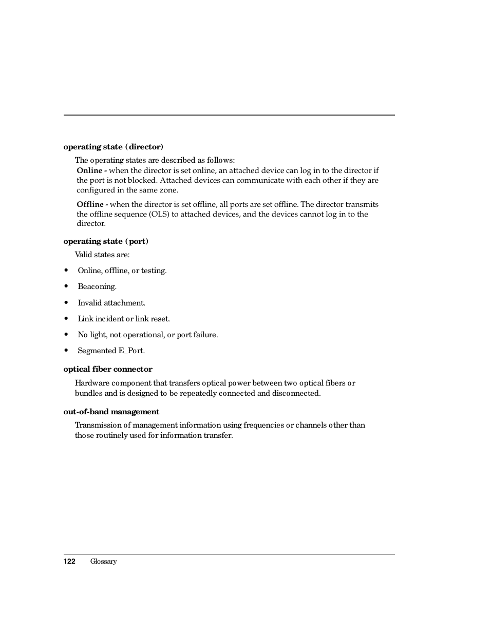 HP Surestore 64 Director Switch User Manual | Page 134 / 150
