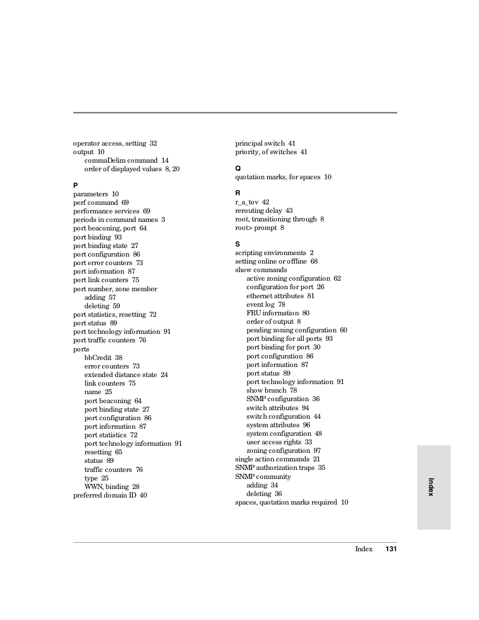 HP Surestore 64 Director Switch User Manual | Page 143 / 150