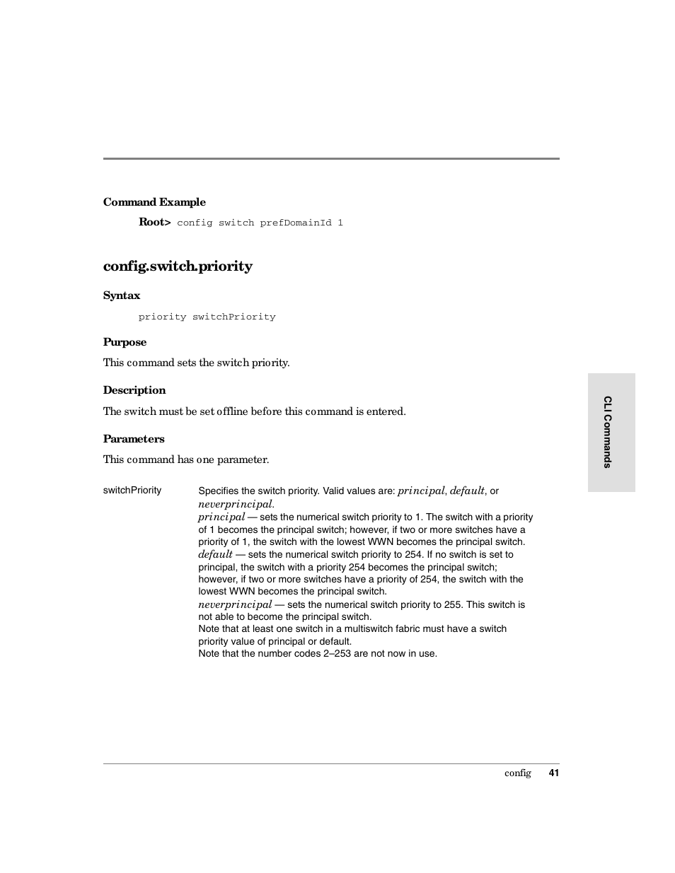 Config.switch.priority | HP Surestore 64 Director Switch User Manual | Page 53 / 150