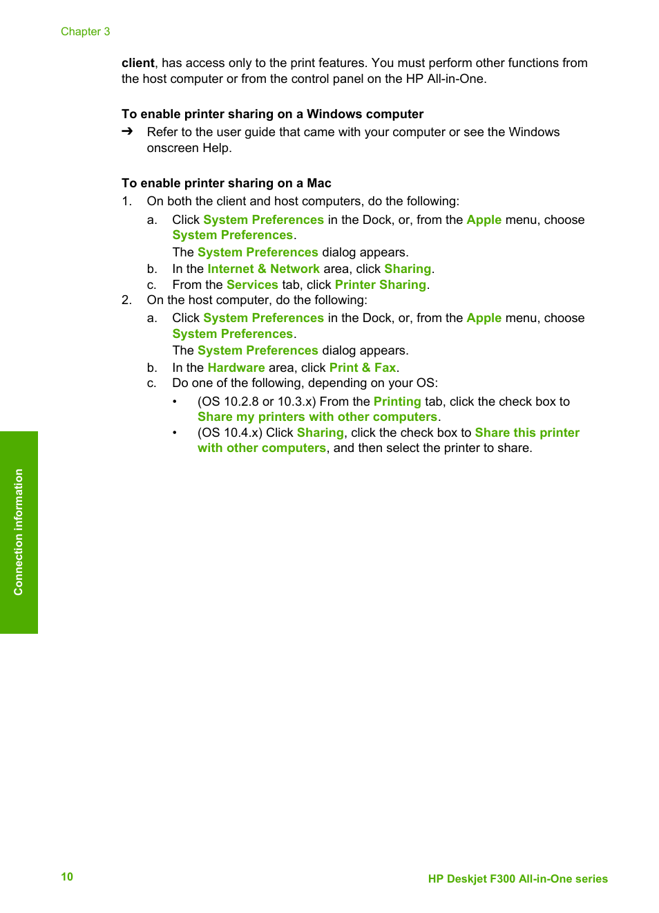 HP Deskjet F375 All-in-One Printer User Manual | Page 13 / 69