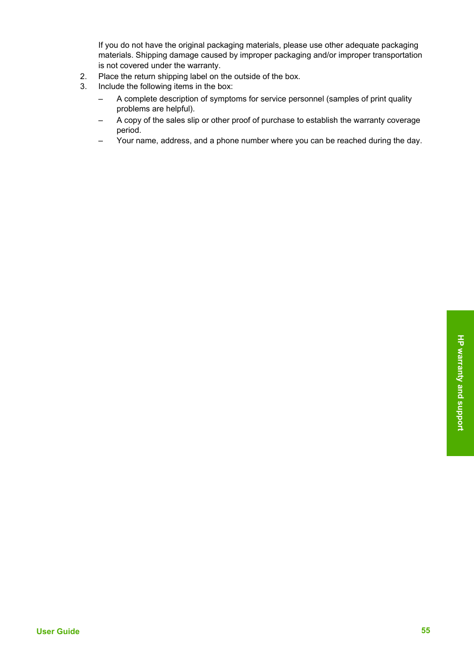 HP Deskjet F375 All-in-One Printer User Manual | Page 58 / 69