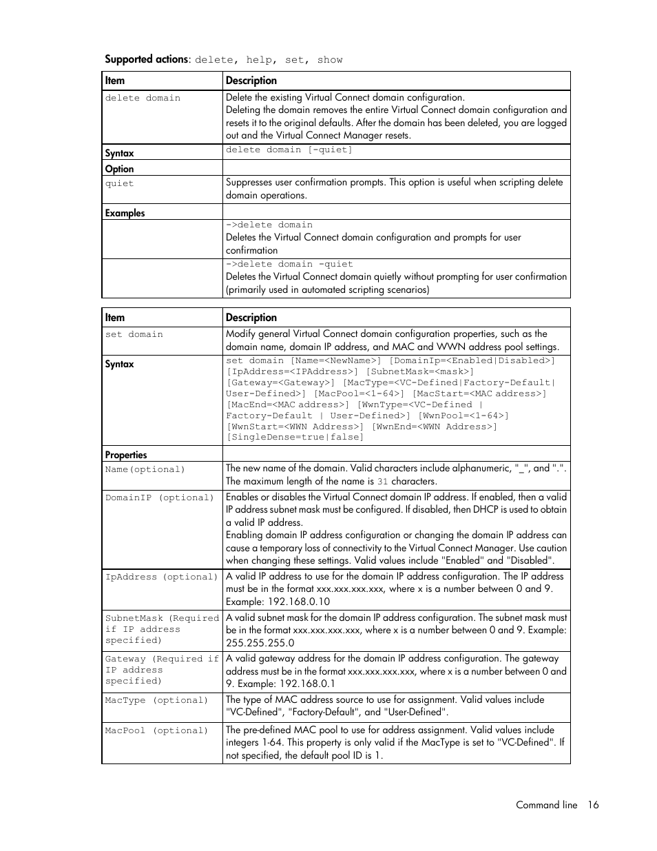 HP Virtual Connect Flex-10 10Gb Ethernet Module for c-Class BladeSystem User Manual | Page 16 / 106