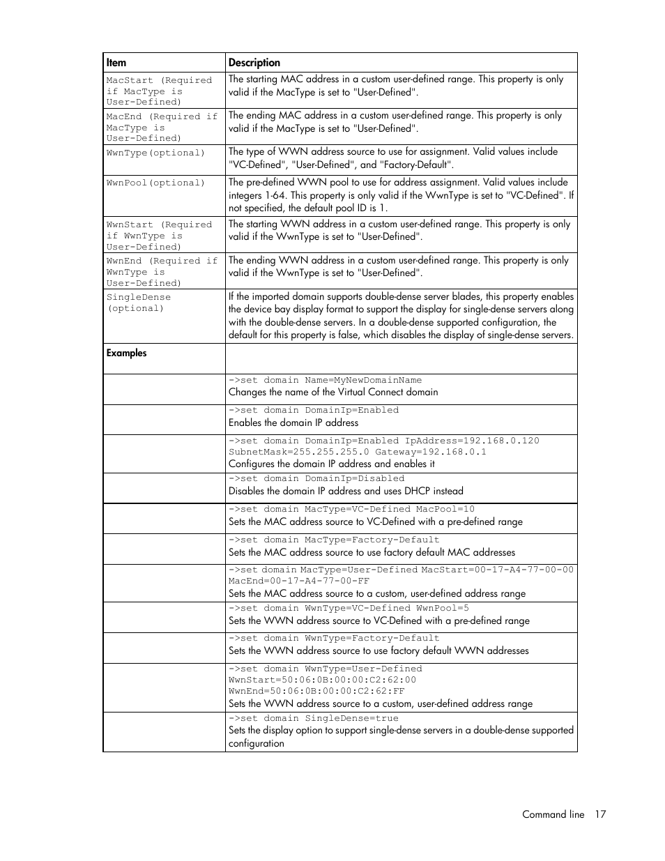 HP Virtual Connect Flex-10 10Gb Ethernet Module for c-Class BladeSystem User Manual | Page 17 / 106