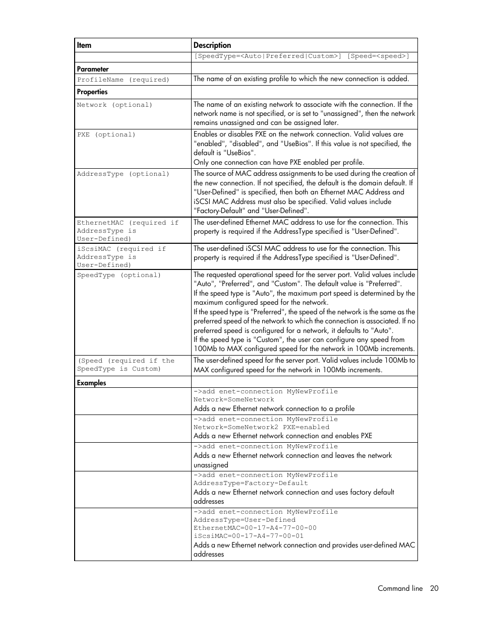 HP Virtual Connect Flex-10 10Gb Ethernet Module for c-Class BladeSystem User Manual | Page 20 / 106