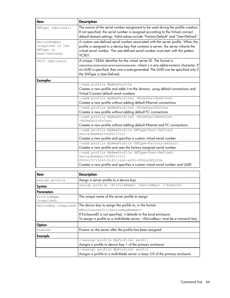 HP Virtual Connect Flex-10 10Gb Ethernet Module for c-Class BladeSystem User Manual | Page 44 / 106