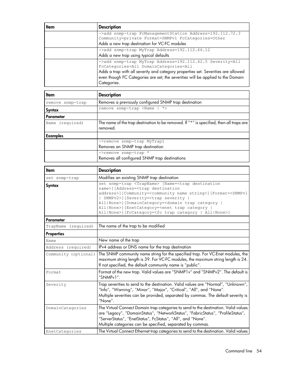 HP Virtual Connect Flex-10 10Gb Ethernet Module for c-Class BladeSystem User Manual | Page 54 / 106