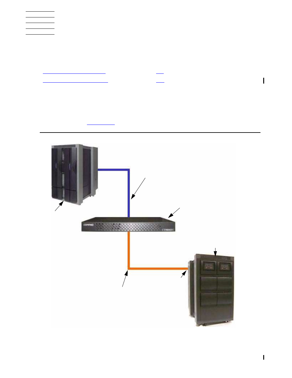 1 overview of the fibre channel converter, Fibre channel converter, Overview of the fibre channel converter | Figure 1-1, Section 1, overview of the fibre channel converter | HP Integrity NonStop H-Series User Manual | Page 15 / 57