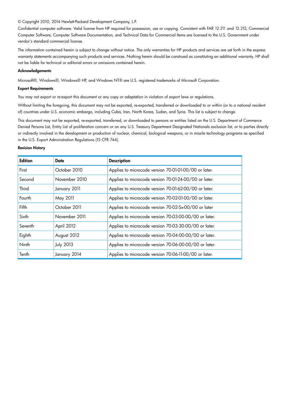HP XP P9500 Storage User Manual | Page 2 / 122