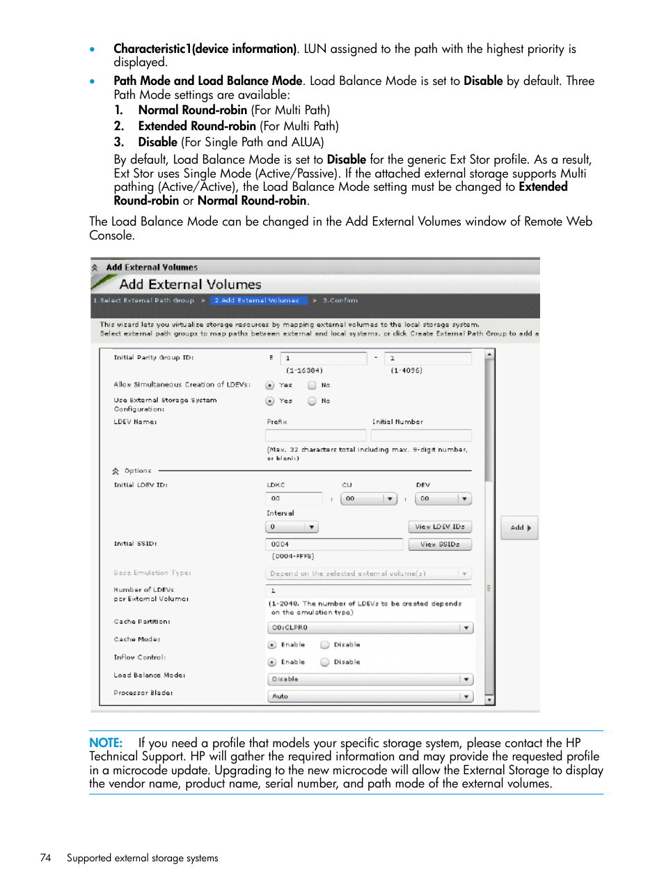 HP XP P9500 Storage User Manual | Page 74 / 122