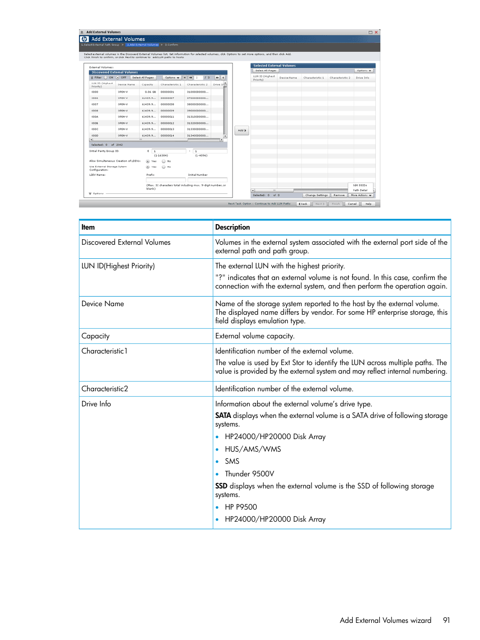 HP XP P9500 Storage User Manual | Page 91 / 122