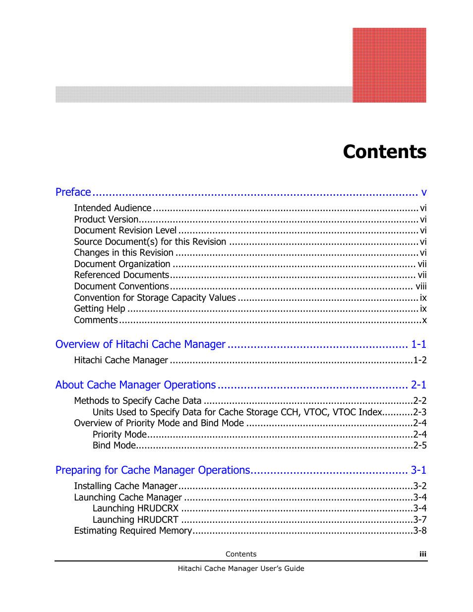 HP XP Array Manager Software User Manual | Page 3 / 72