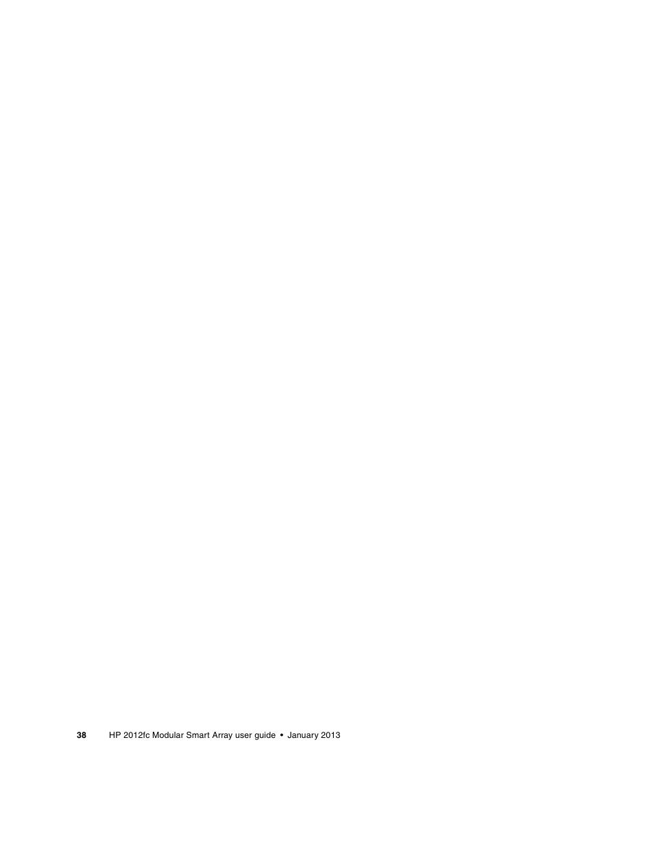 HP 2000fc Modular Smart Array User Manual | Page 38 / 88