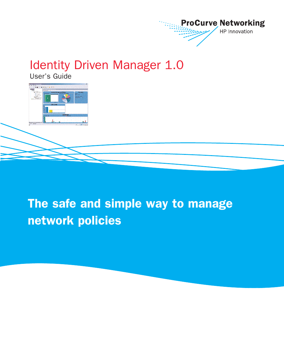 HP Identity Driven Manager Software Series User Manual | 88 pages