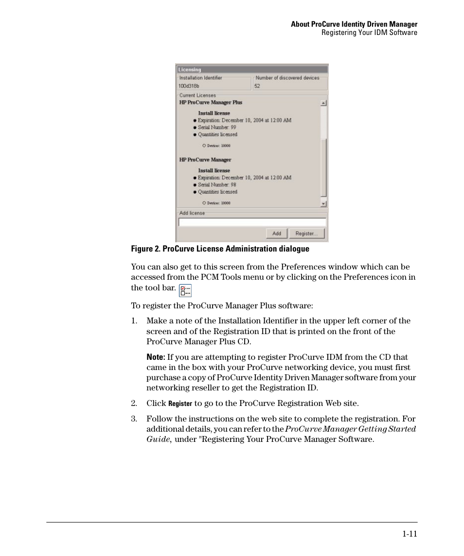 HP Identity Driven Manager Software Series User Manual | Page 17 / 88