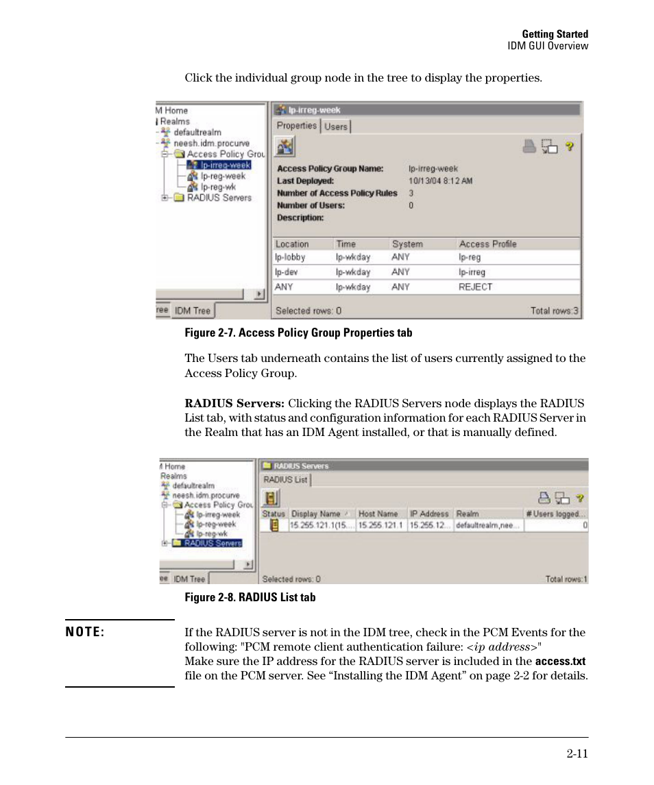 HP Identity Driven Manager Software Series User Manual | Page 29 / 88