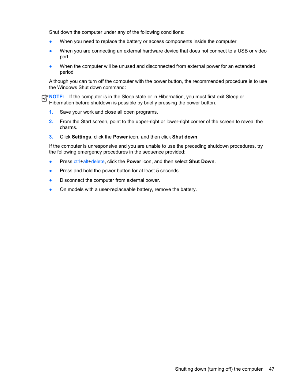 HP Pavilion TouchSmart 14-n014nr Notebook PC User Manual | Page 57 / 83