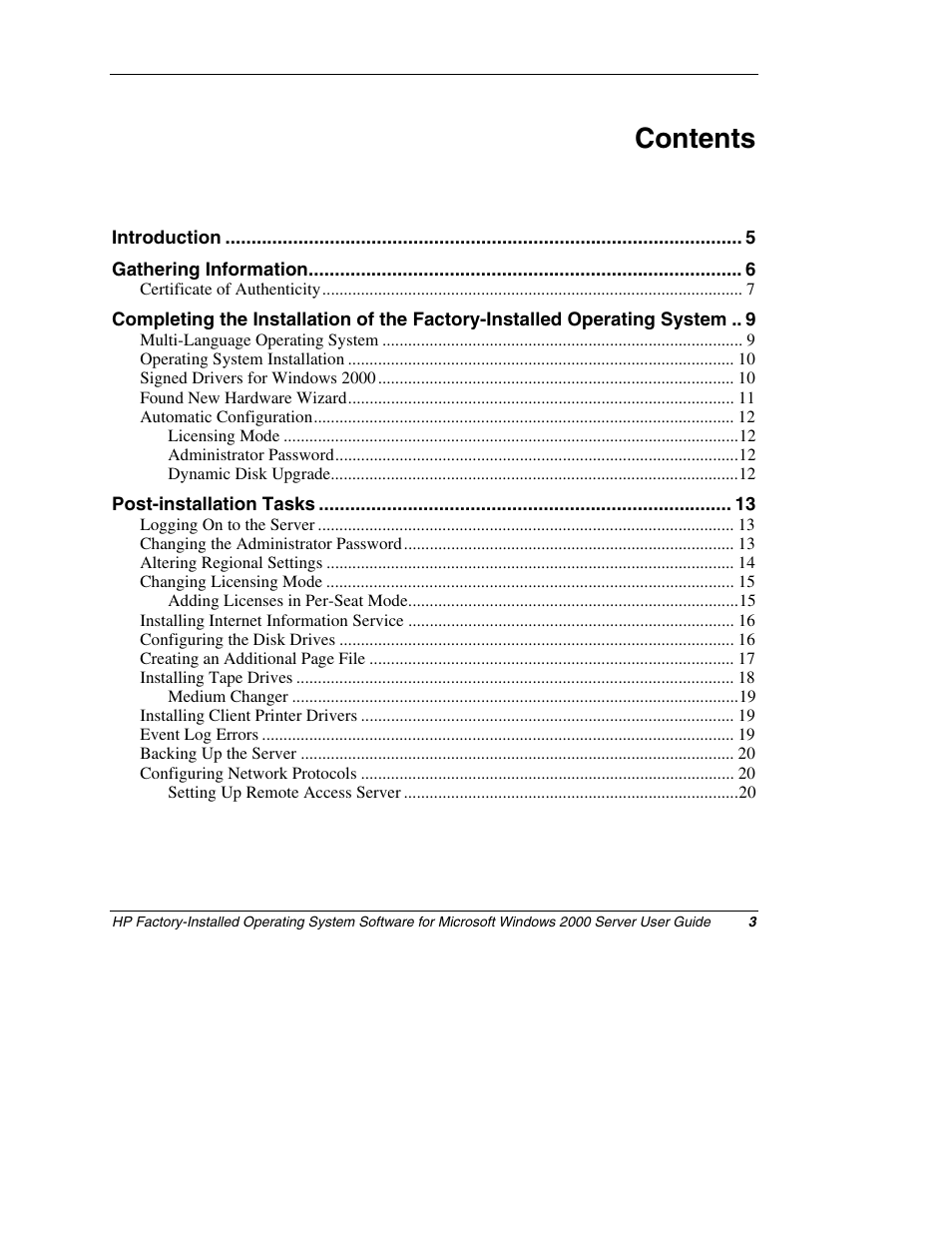 HP ProLiant ML150 Server User Manual | Page 3 / 23