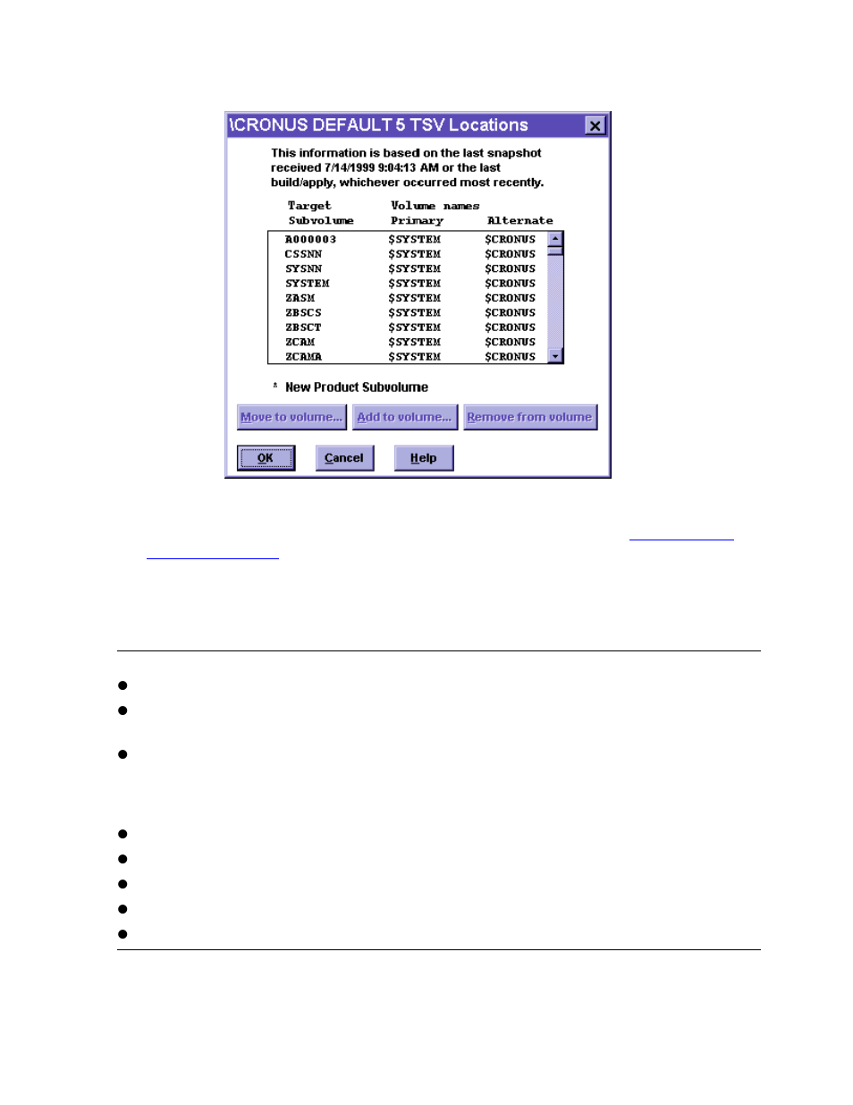 Changing the location of a tsv | HP Integrity NonStop H-Series User Manual | Page 190 / 448