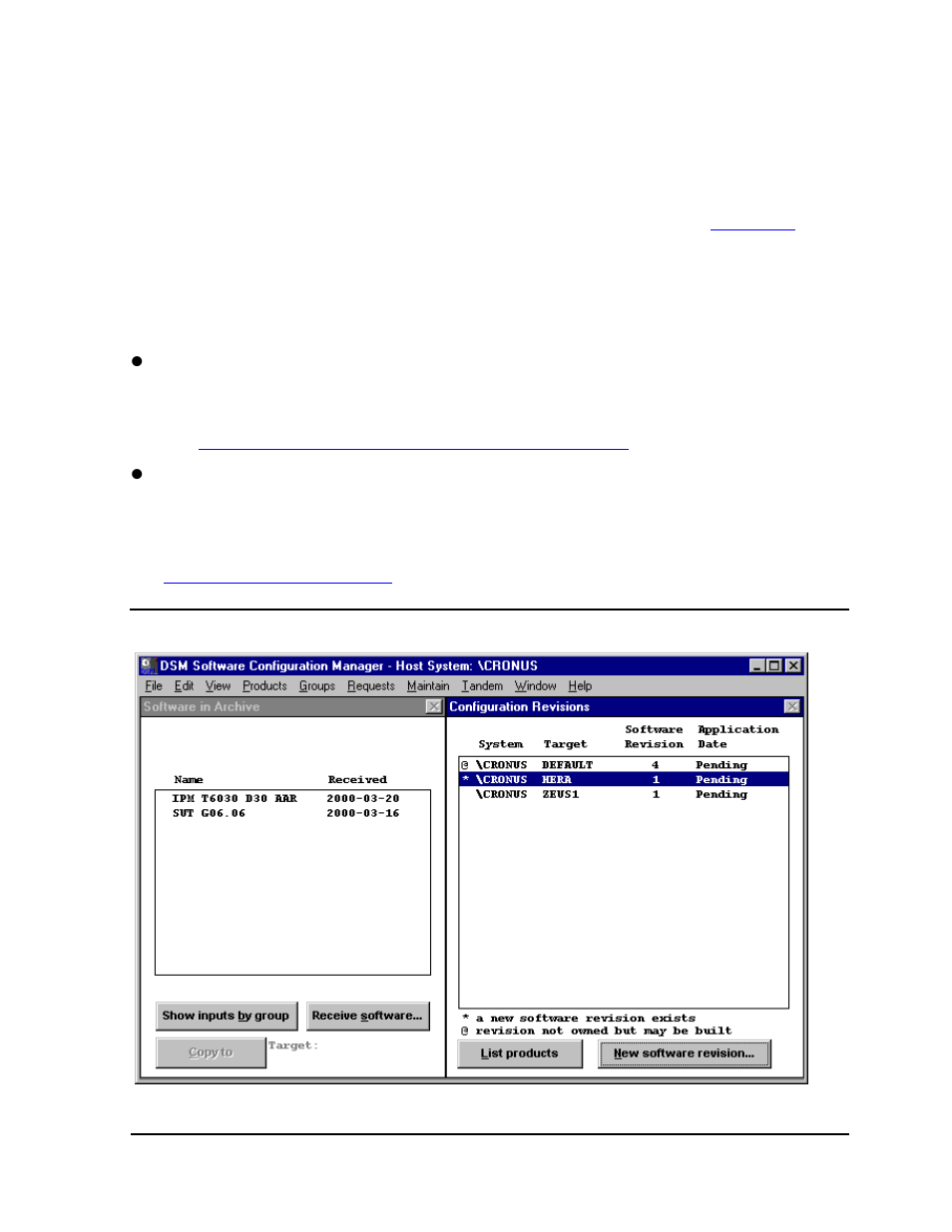 Figure 2-1, Planner interface main window, Navigating the planner interface | HP Integrity NonStop H-Series User Manual | Page 48 / 448