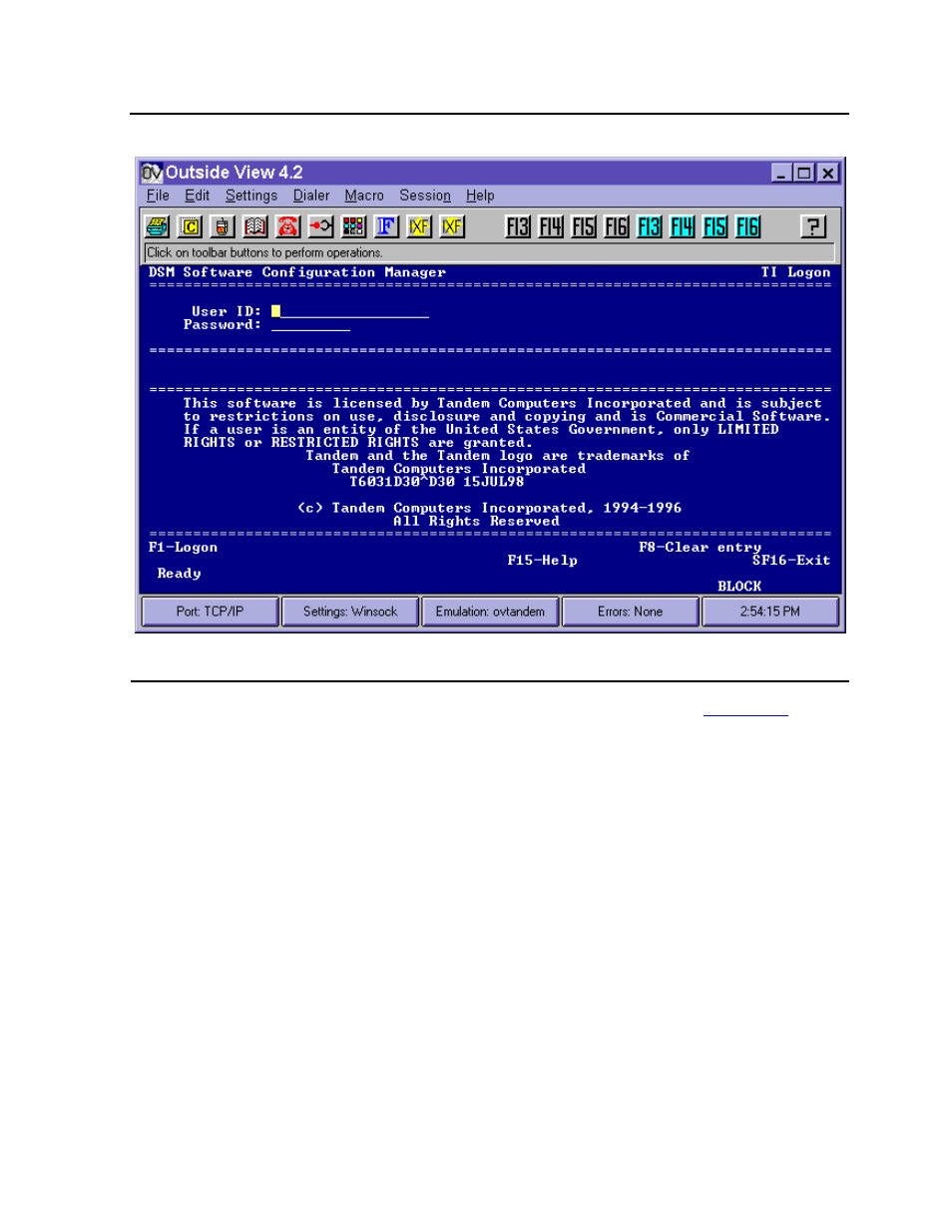 Figure 2-5, Zphiti logon screen | HP Integrity NonStop H-Series User Manual | Page 55 / 448