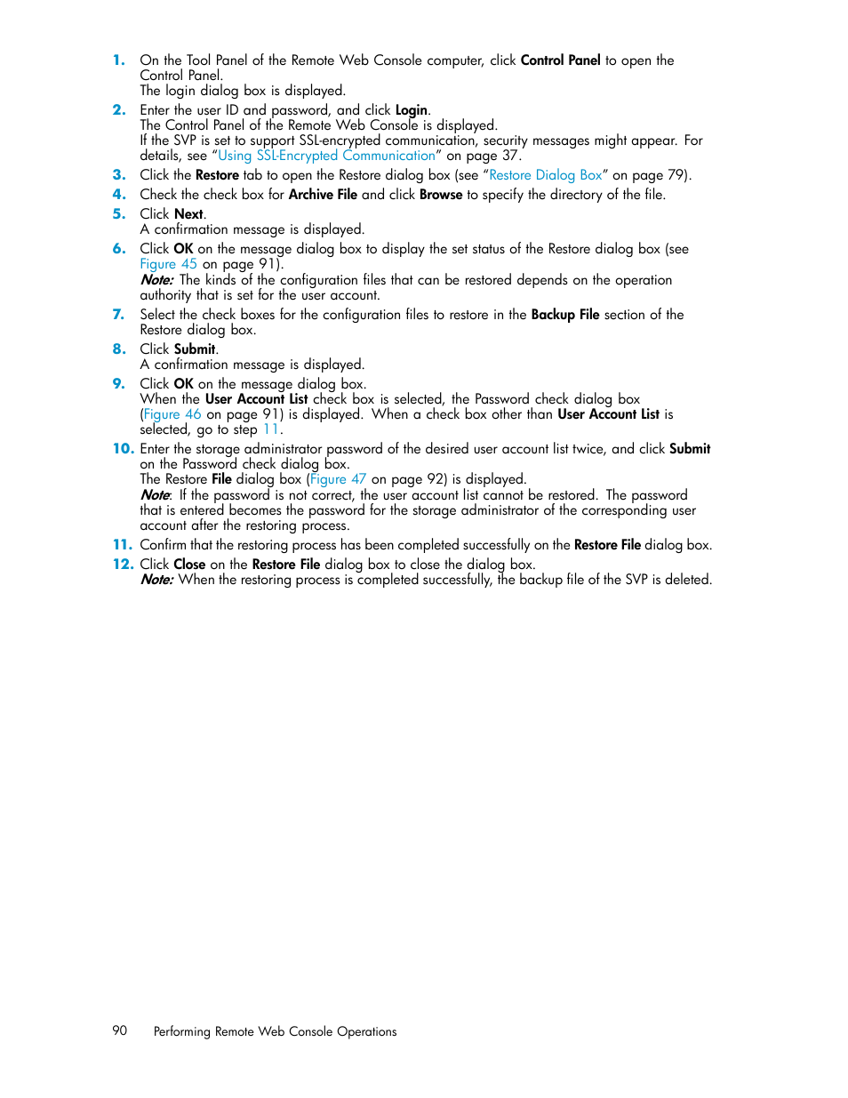 HP XP20000XP24000 Disk Array User Manual | Page 90 / 108