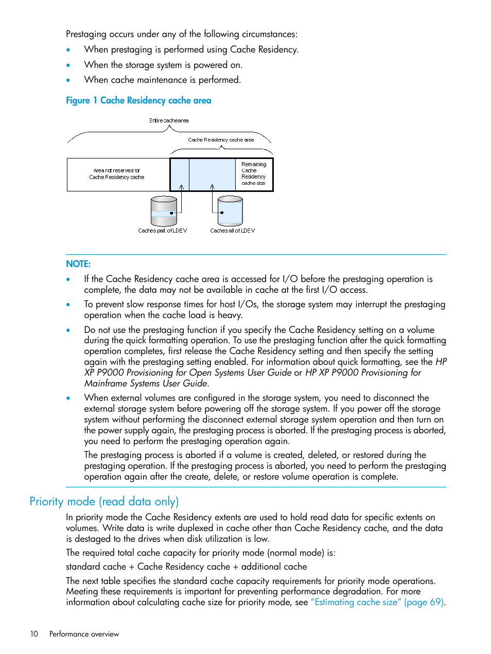 Priority mode (read data only) | HP XP RAID Manager Software User Manual | Page 10 / 205