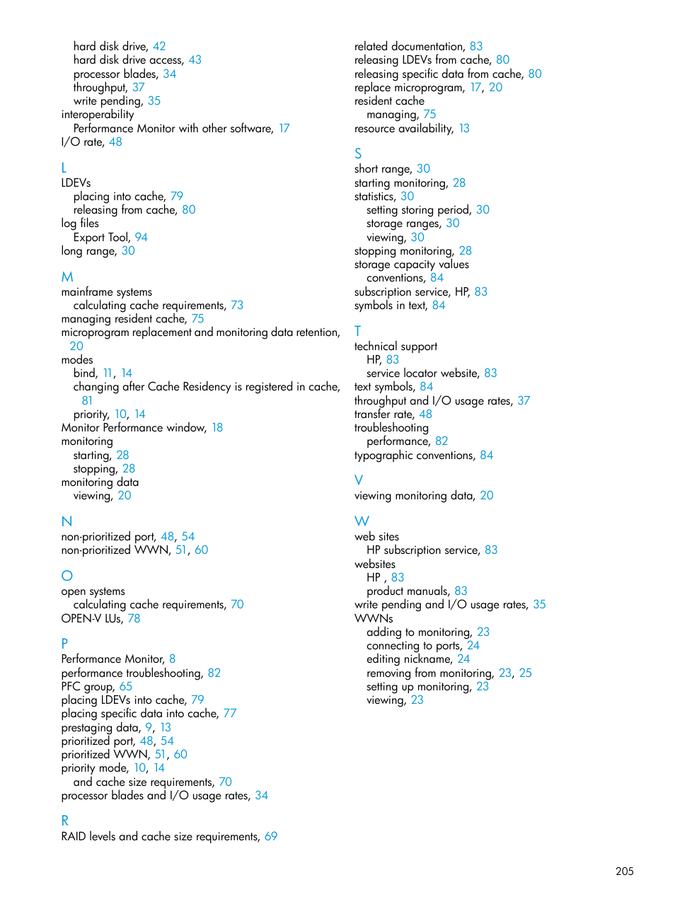 HP XP RAID Manager Software User Manual | Page 205 / 205