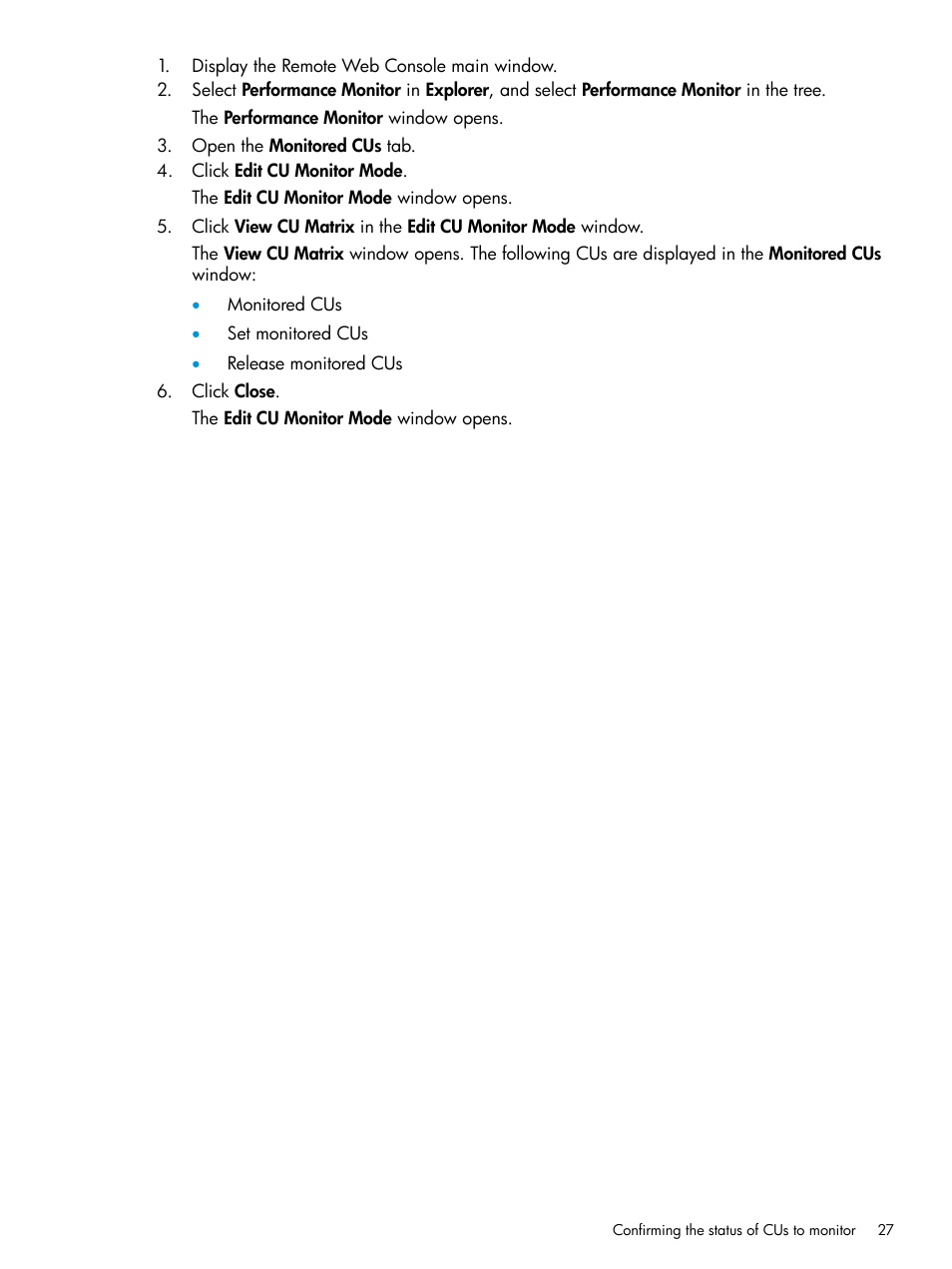 HP XP RAID Manager Software User Manual | Page 27 / 205