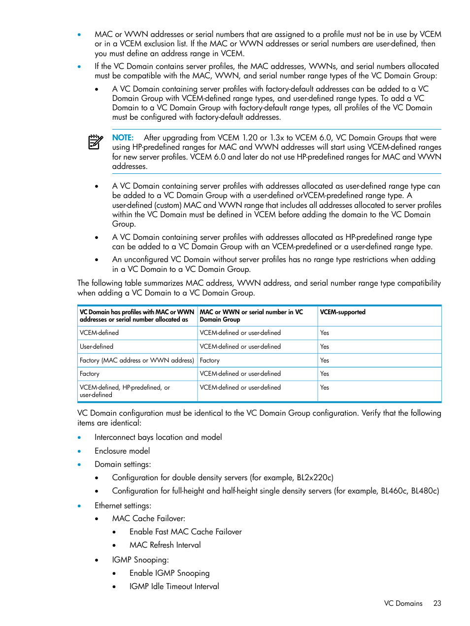 HP Virtual Connect Enterprise Manager Software User Manual | Page 23 / 111