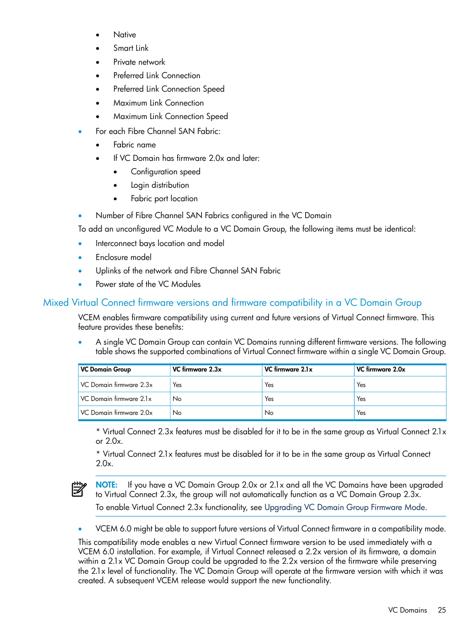 HP Virtual Connect Enterprise Manager Software User Manual | Page 25 / 111