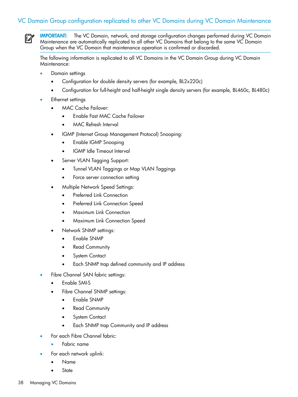 HP Virtual Connect Enterprise Manager Software User Manual | Page 38 / 111