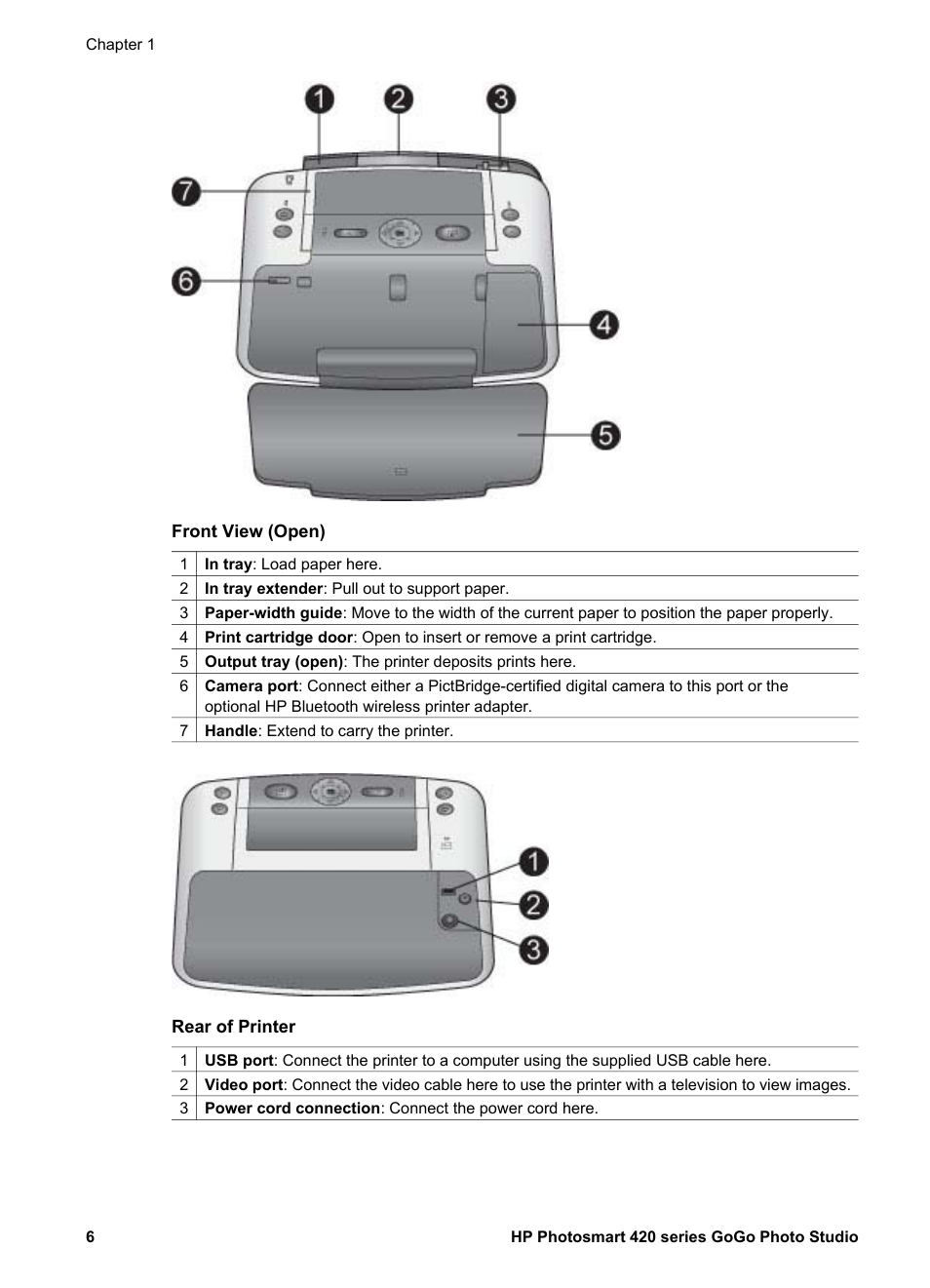 HP Photosmart 422 Portable Photo Studio User Manual | Page 11 / 61