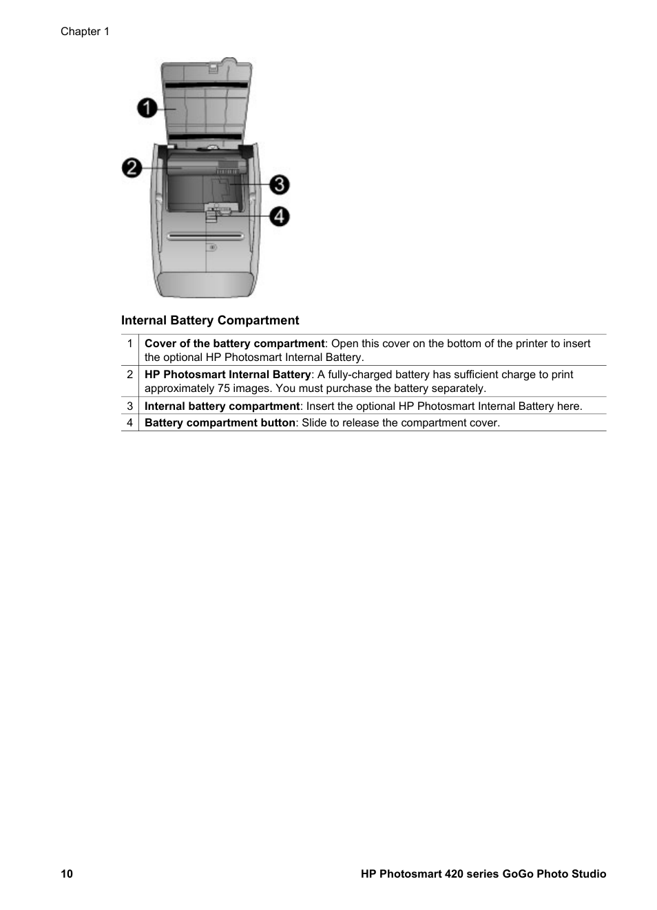 HP Photosmart 422 Portable Photo Studio User Manual | Page 15 / 61