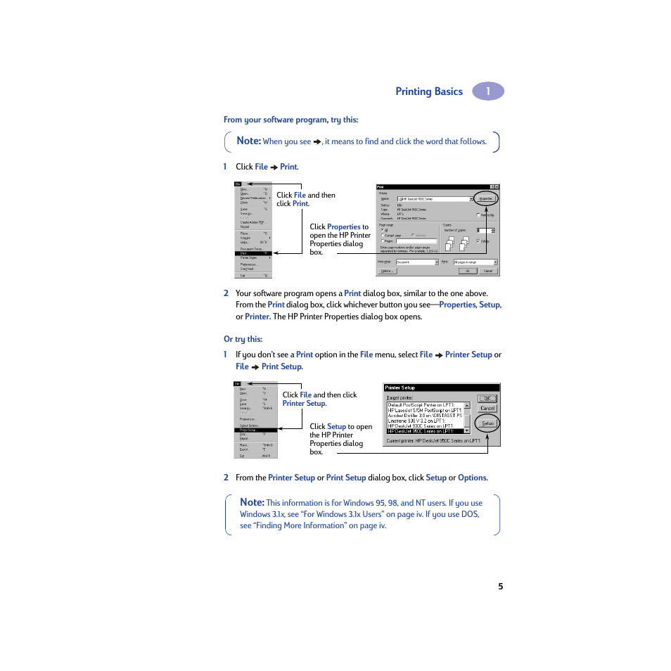 HP Deskjet 950c Printer User Manual | Page 11 / 74