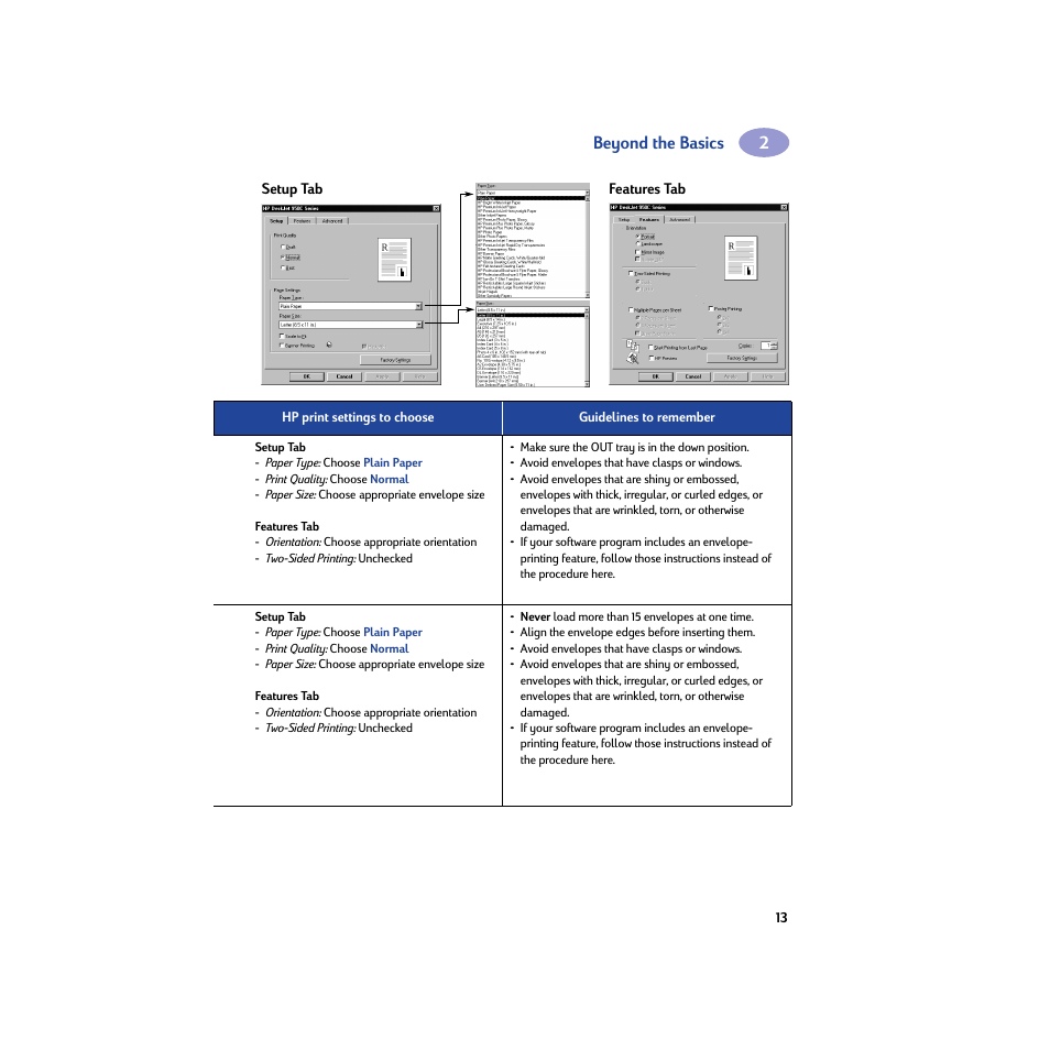 HP Deskjet 950c Printer User Manual | Page 19 / 74