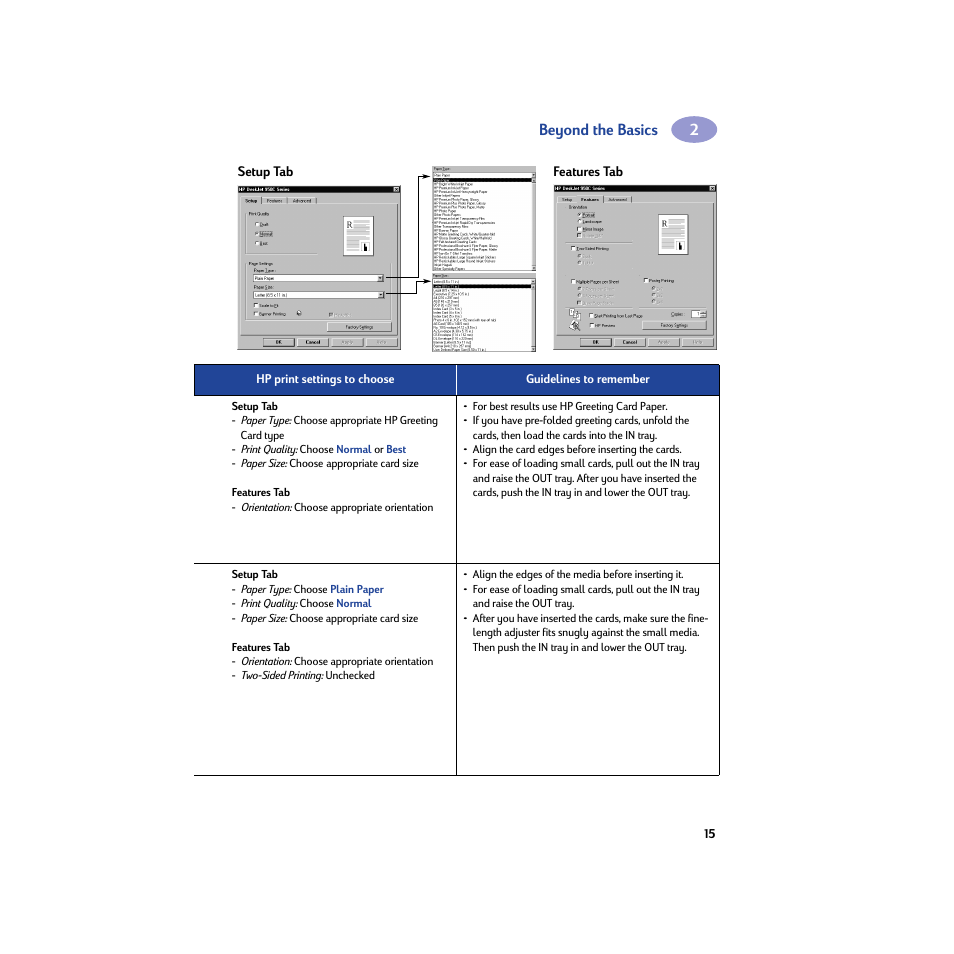 HP Deskjet 950c Printer User Manual | Page 21 / 74