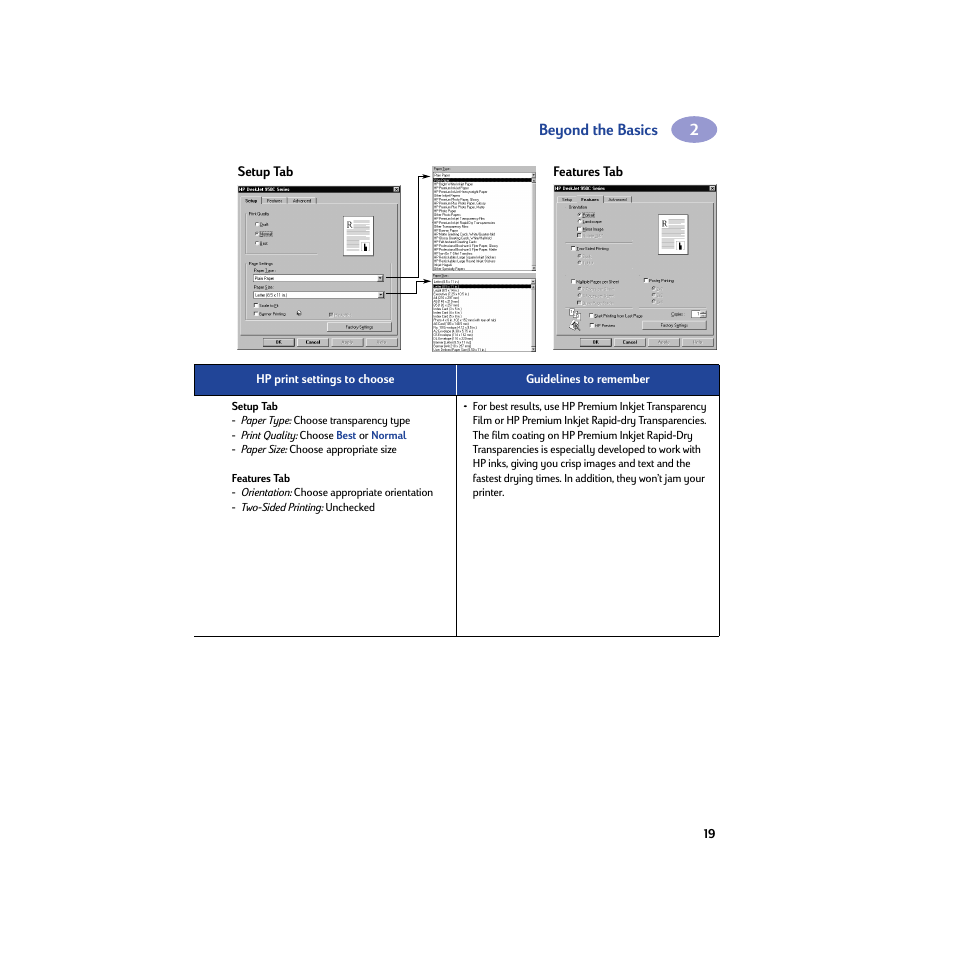 HP Deskjet 950c Printer User Manual | Page 25 / 74