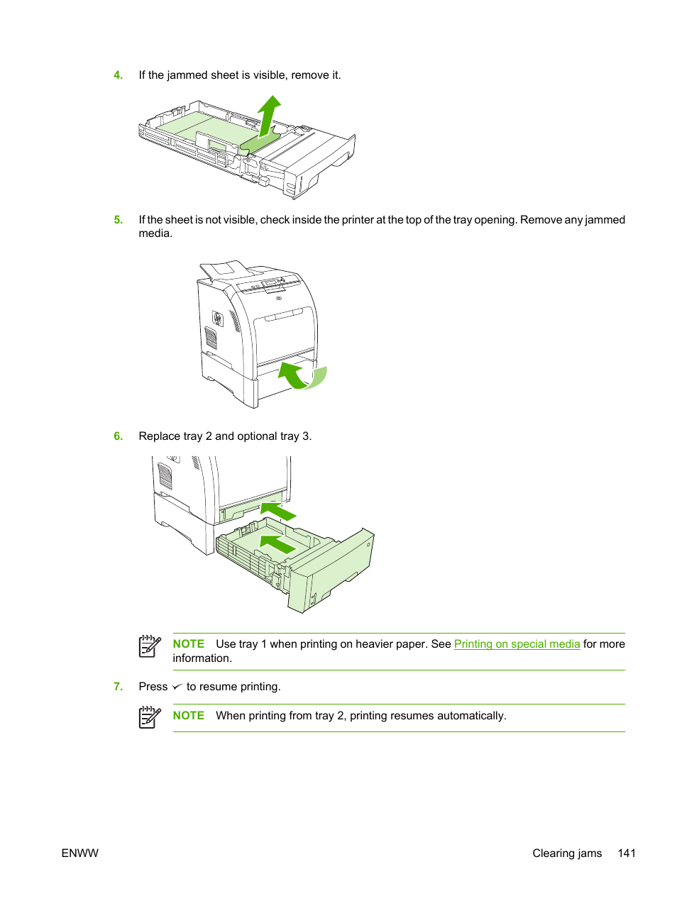HP Color LaserJet 3800 Printer series User Manual | Page 155 / 226