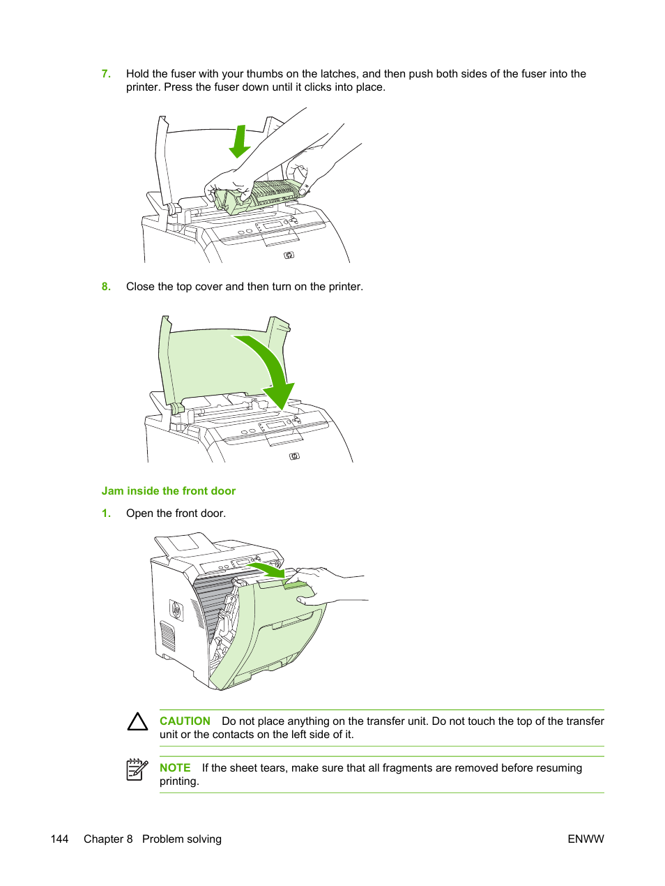HP Color LaserJet 3800 Printer series User Manual | Page 158 / 226